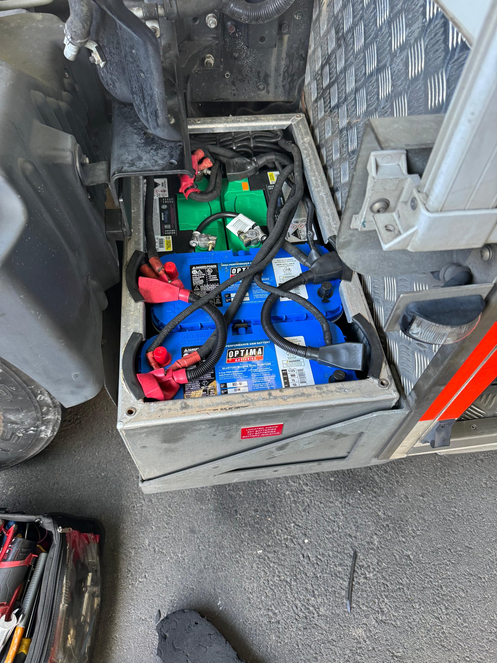 Battery maintenance and service programs